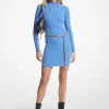 Vestido em mistura de lã merino canelado | Michael Kors [PT]