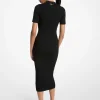 Vestido midi polo em malha elástica | Michael Kors [PT]