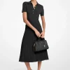 Vestido midi polo em malha canelada elástica | Michael Kors [PT]