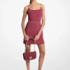 Vestido mini com corpete e cinto e alças de corrente | Michael Kors [PT]