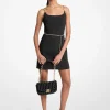 Vestido mini com corpete e cinto e alças de corrente | Michael Kors [PT]