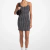 Vestido sem mangas em nylon elástico às bolinhas | Michael Kors [PT]