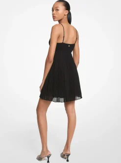 Vestido slip plissado | Michael Kors [PT]